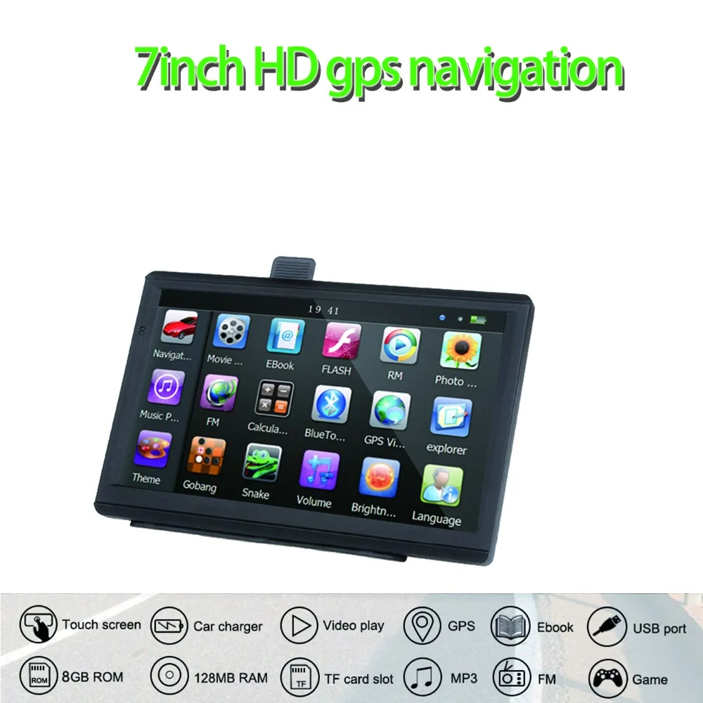 Ориана 733 GPS навигация автомобильный навигатор Win CE 7 дюймов