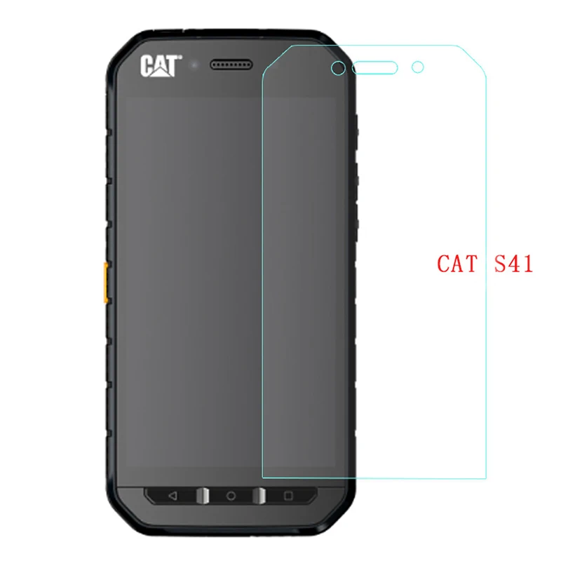 2.5D Закаленное стекло для CAT S41 Защитная пленка экрана 9H Взрывозащищенная защитная