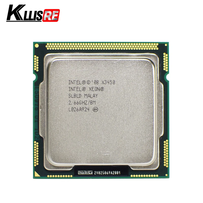 Процессор Intel Xeon X3450 четырехъядерный 2 66 ГГц 8 Мб SLBLD разъем LGA1156|processor module|processor