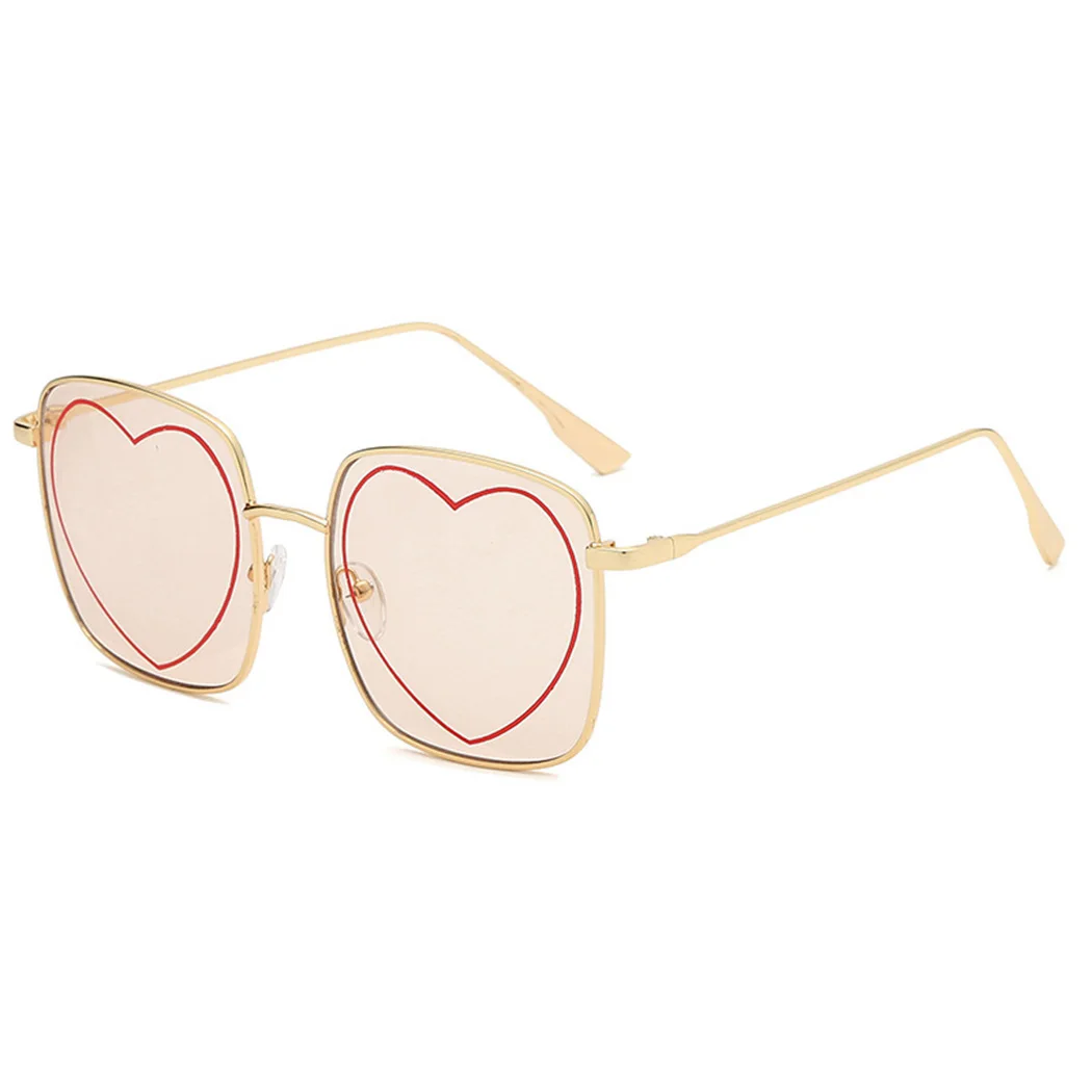 2019 Fashion Love Heart Sunglasses Women Men Cute Sexy Retro Cat Eye Vintage Square Sun Glasses UV400 | Аксессуары для одежды