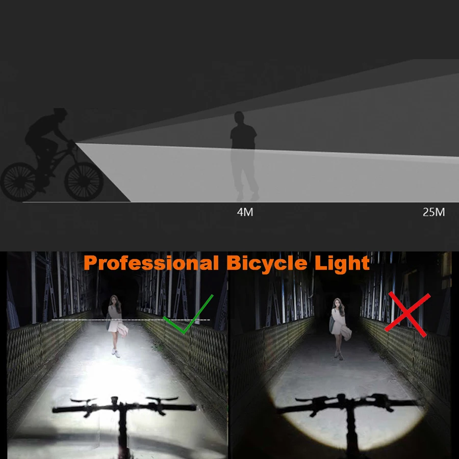 NEWBOLER Smart Induction Bicycle Front Light Set USB Rechargeable Rear Light LED Headlight Bike Lamp Cycling FlashLight For Bike