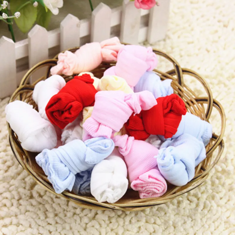 

10 Pairs/Lot Baby Kid Socks Summer Style Solid Thin Soft Cotton Children For Boys Girls Mesh Students Socks 0-9 Years
