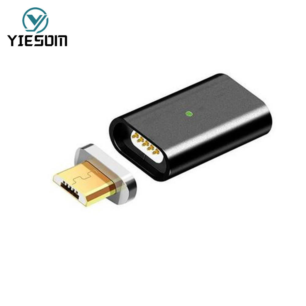 Micro USB Магнитный зарядный адаптер для передачи данных конвертер SAMSUNG S6 S7 Edge HTC Xiaomi