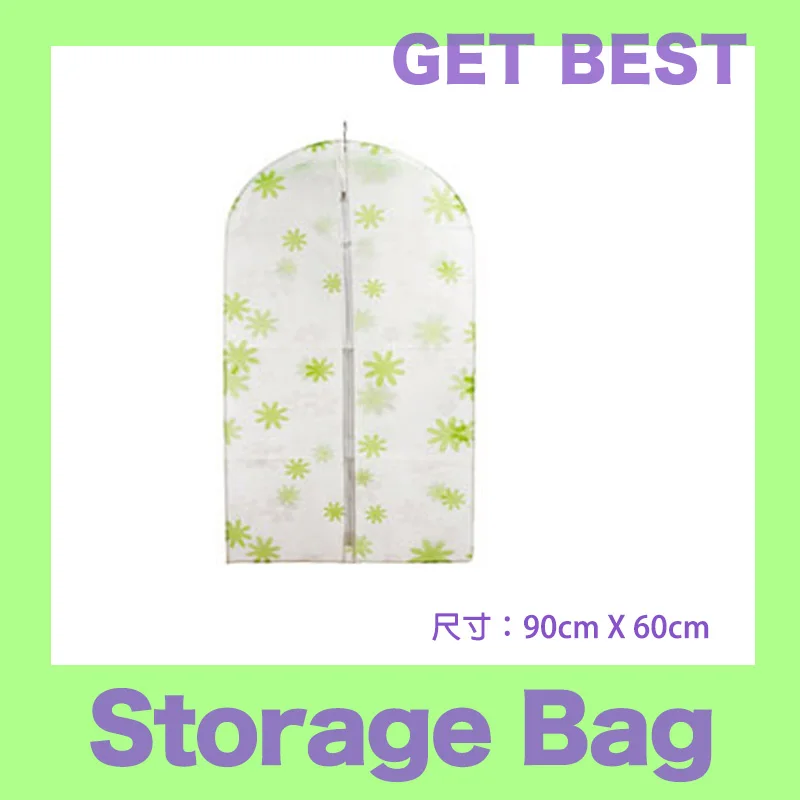 3 шт./лот прозрачный водонепроницаемый пылезащитный чехол для одежды пальто