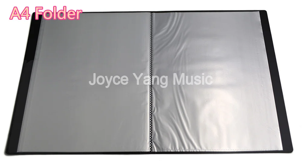 Обложка для музыкальной книжки с тройными и басовыми клавишами 40 страниц А4