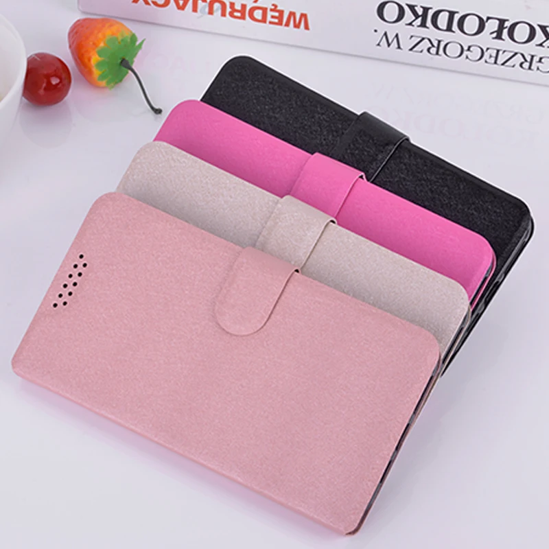 Чехол книжка из кожи и шелка Для Doogee X10 X53 X55 X50 X60L X70 Y8 блестящие кошелек чехол для