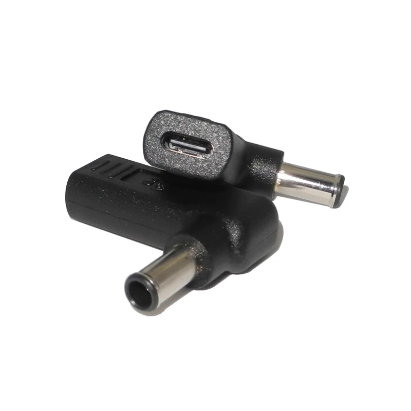 Конвертер USB Type-C адаптер питания постоянного тока для ноутбука штекер 6 5*4 4 мм