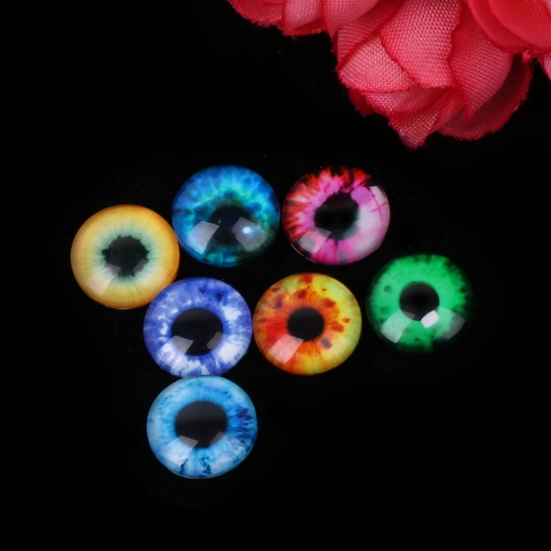 20 шт. стеклянные кукольные глаза сделай сам Глаза животных аксессуары для