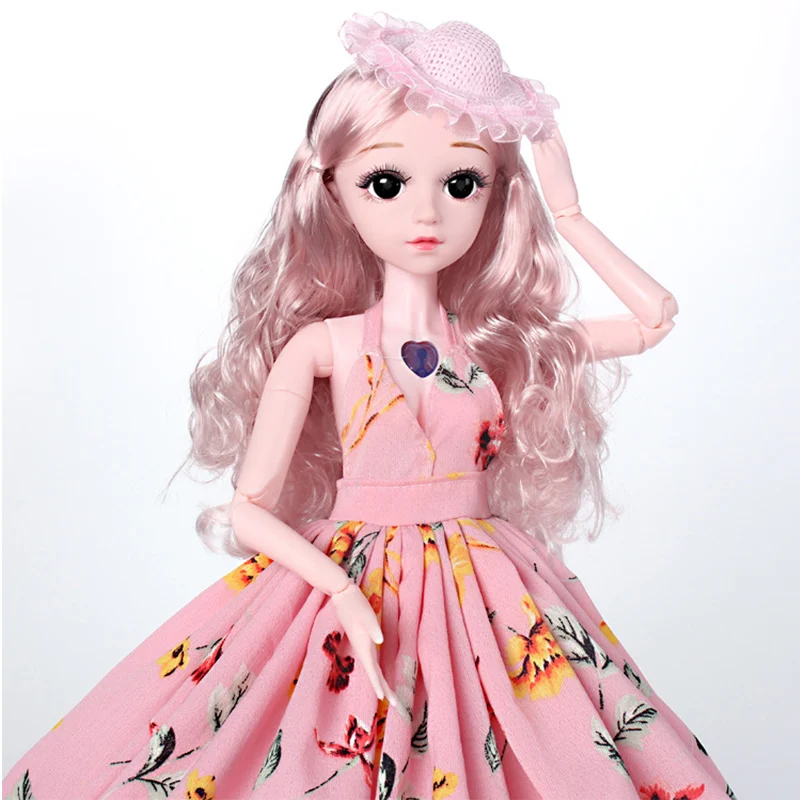 Длинная юбка с подсолнухом для куклы BJD, 60 см, 1/3, Одежда для кукол, милое платье, пасторальный стиль, одежда, праздничная юбка, сделай сам, игрушки для девочек