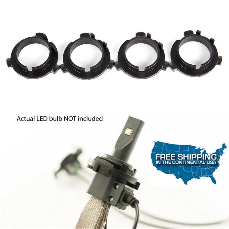 2 шт./лот Универсальный Автомобильный Стайлинг Набор фиксаторов H7 светодиодная