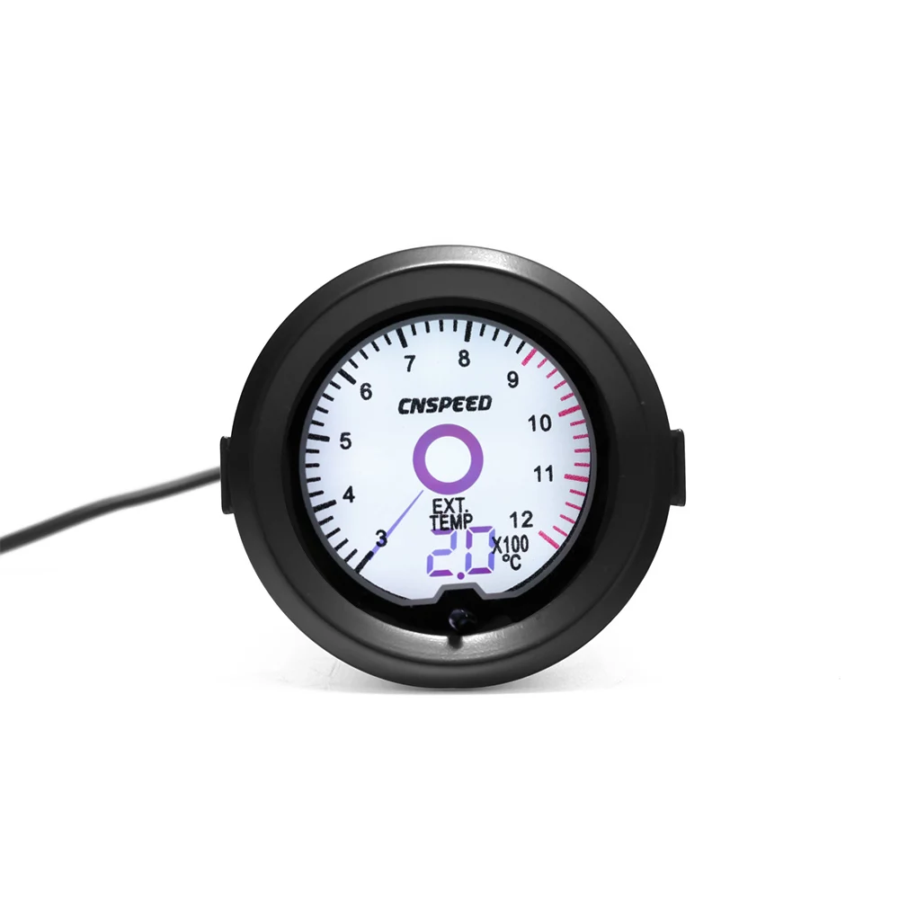 Датчик температуры выхлопных газов CNSPEED YC101428 ЖК дисплей с жидкостным кристаллом 7