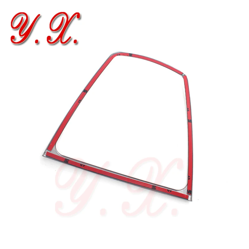 Высококачественная хромированная наклейка для BMW интерьерная консоль радио