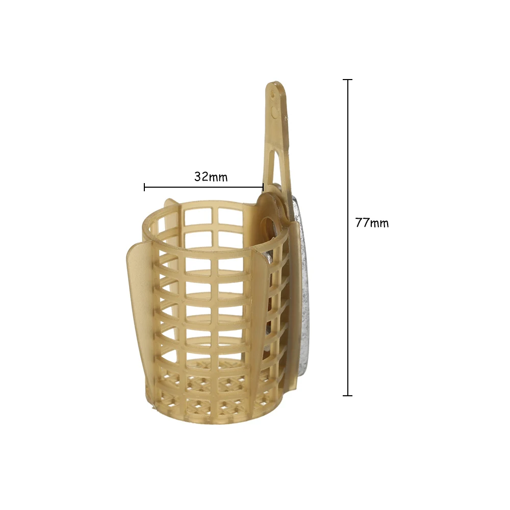 Корзина клетка рыболовная Ловушка для ловли карпа приманка-фидер держатель