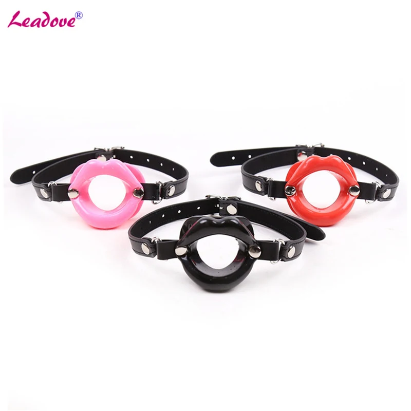 3 вида цветов пенис присоски эротические Фетиш кожа резиновые губы О-кольцо