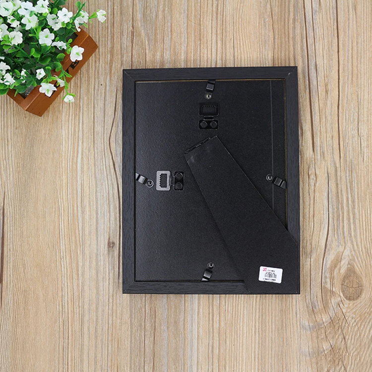 1Pcs good quality Porta black Phicture frame Fashion Classical European Retro 7inch Pastoral solid wood Photo Frame BNHC085 |