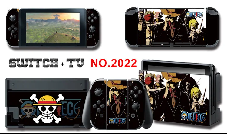Для nintendo Switch Pain sticker консоль Dock Joy Con полное покрытие цветной бумажной кожи Закаленное стекло протектор экрана от 2000-2305