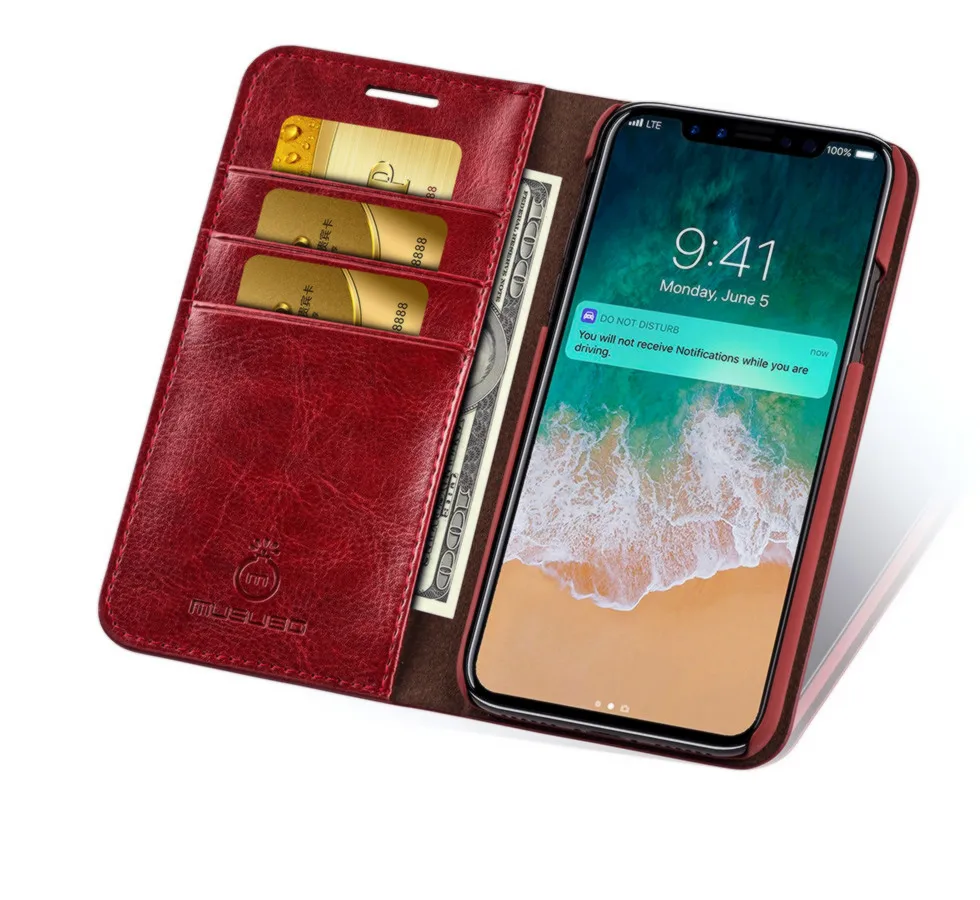 Musubo кожаные чехлы для iphone 11 Pro XS MAX, Роскошный кошелек, сумка для телефона, чехол для iphone x, 8 Plus, 7 Plus, 6s, 6, флип-кейс, чехол