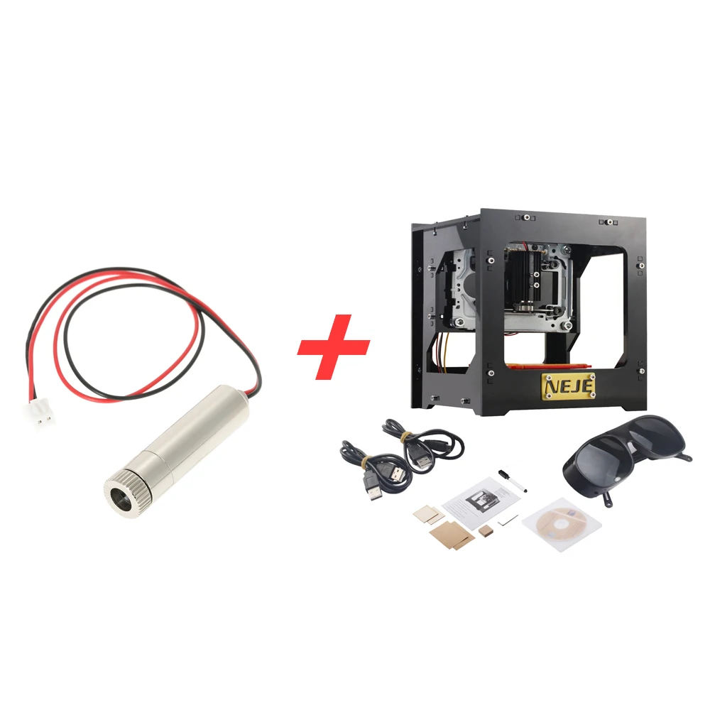 1000 МВт высокой Скорость фрезерный станок с ЧПУ мини USB лазерный гравировальный