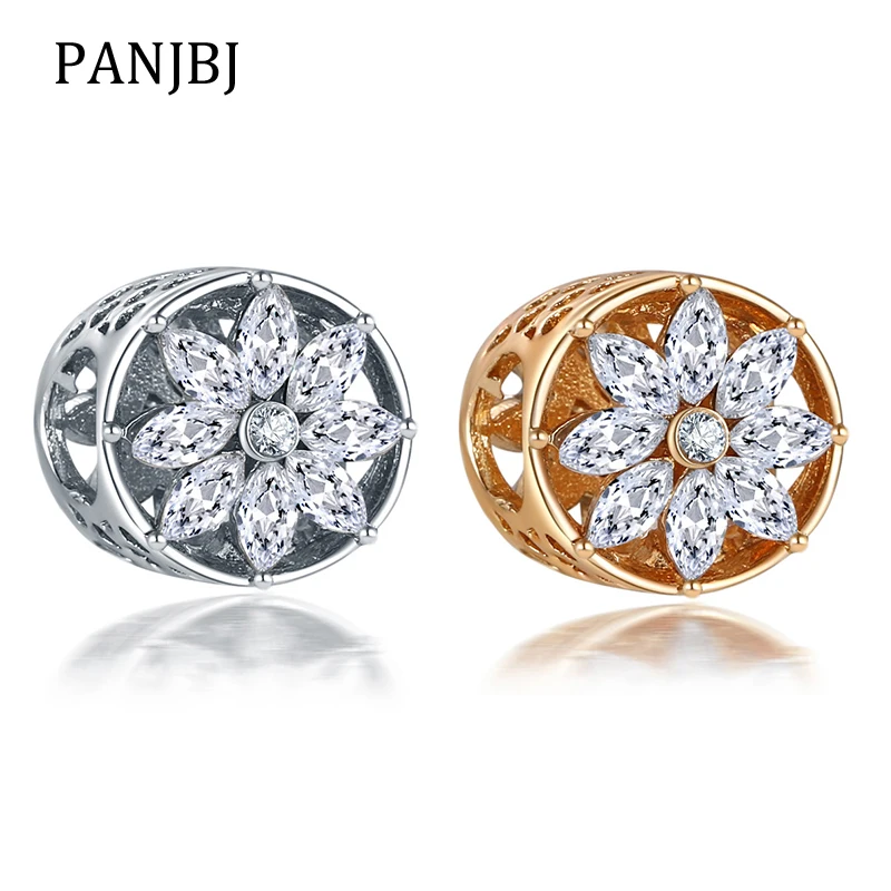 Новые оригинальные бусины из сплава роскошный цветок подвеска с кристаллами