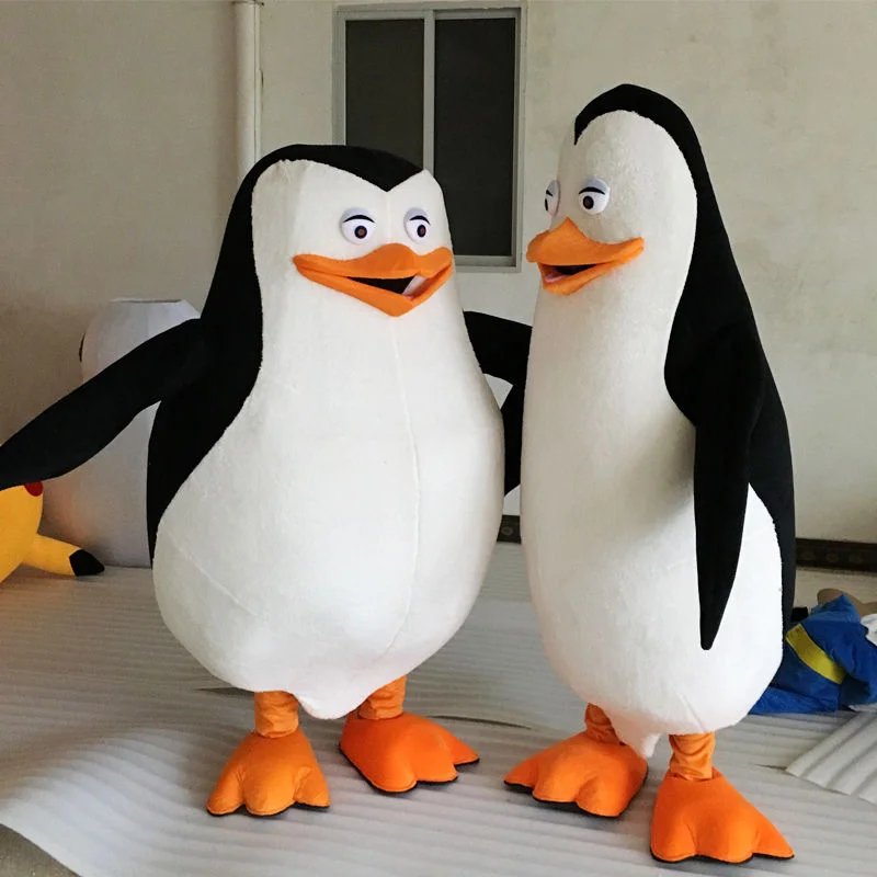 Костюм пингвина маскот костюм Косплэй Новый Хэллоуин Мадагаскар Вечерние игры