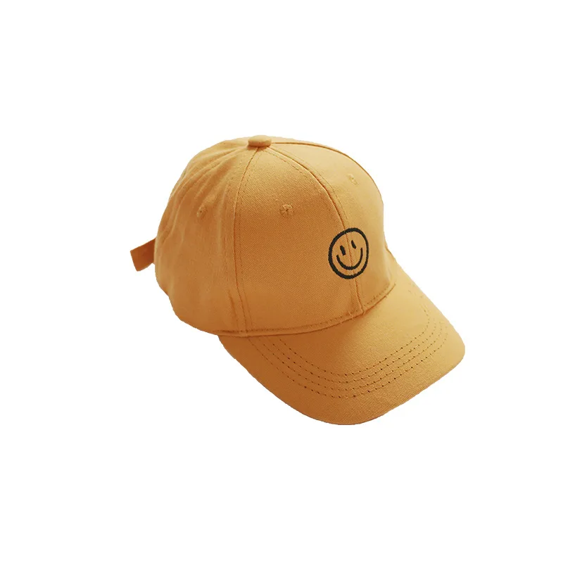 MILANCEL Kids Baseball Caps Smile Face Girls Spring Sun Hat Cotton Sports Style Boys Adjustable for Girl | Детская одежда и обувь