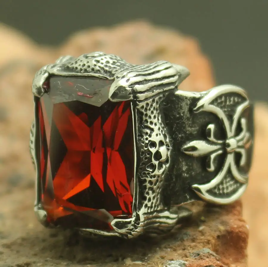 Мужское кольцо из нержавеющей стали 316L | Украшения и аксессуары