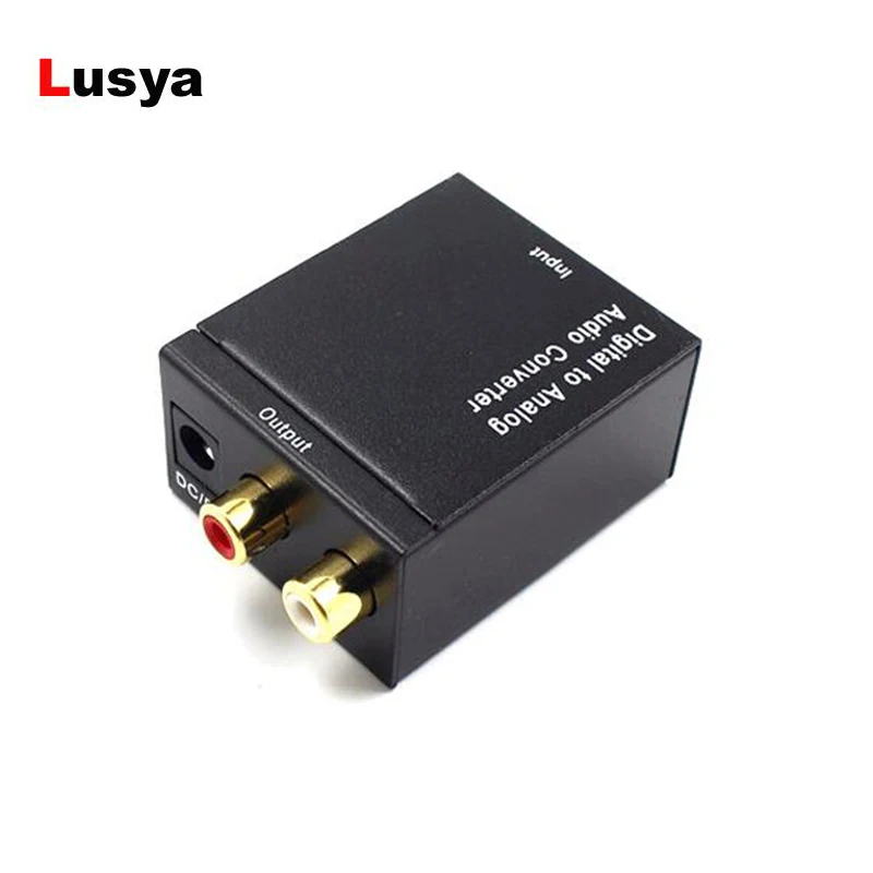 USB звуковая карта оптоволоконный коаксиальный SPDIF цифровой аудиовход RCA L/R