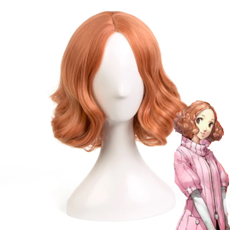Парик для косплея Game Persona 5 Хару Окумура термостойкий синтетический Хэллоуина