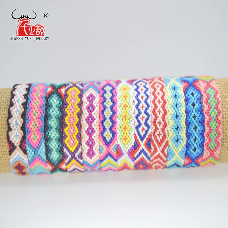 Хлопковые браслеты дружбы на ногу полинезийский стиль Плетеный плетеный браслет