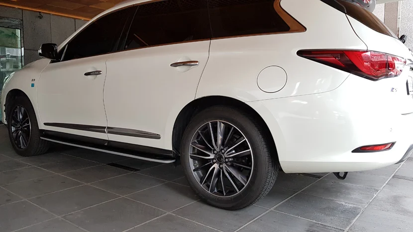 Педаль для бега оригинального стиля с боковым шагом для INFINITI QX60 JX35 2013-, профессиональный продавец на SUV боковой шаг 5 лет