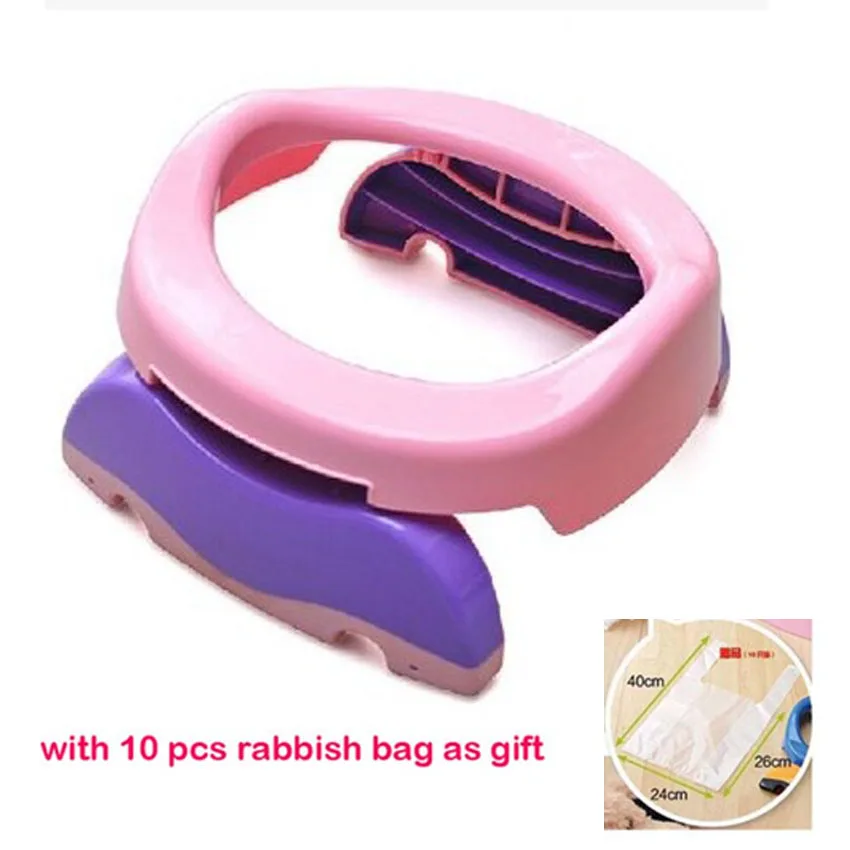 Детский дорожный горшок аварийный туалет для кемпинга на открытом воздухе