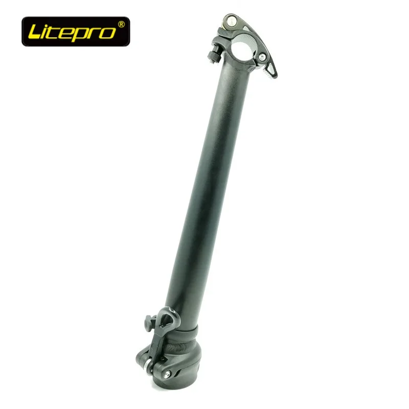 Litepro 412 складной велосипедный стержень из алюминиевого сплава 37 см 34 наружный P8 P18
