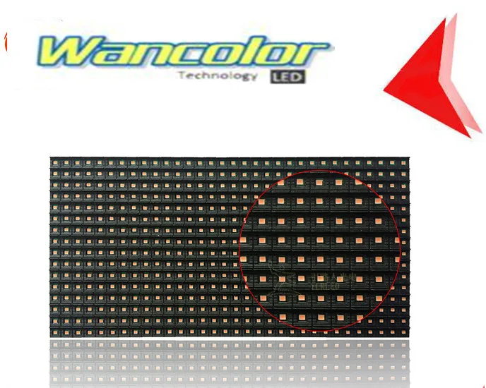 free shipping Wholesale price pink color p10 SMD semi-outdoor LED message text sign led module 32*16 |