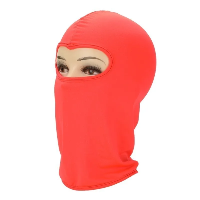 Cycling Cap-009-RED Мужские и женские велосипедные шапки, маска на все лицо, тонкие дышащие ветрозащитные велосипедные шапки для рыбалки, спорта на открытом воздухе - Цвет: Cycling Cap-009-RED