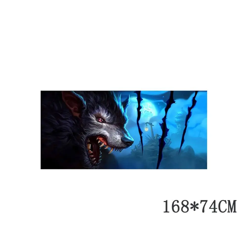 Автомобильные товары графическая наклейка с изображением волка тотема на заднее