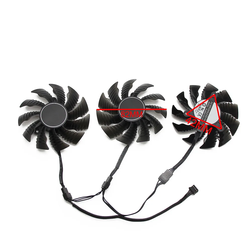Вентилятор охлаждения 87 мм PLA09215S12H 0 55a сменный вентилятор RTX2070 Super RTX2080 Ti для Gigabyte RTX