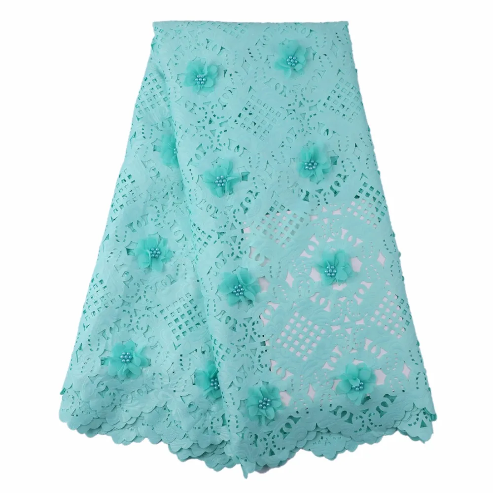 2017 новейшая белая африканская швейцарская хлопковая вуаль кружевная ткань