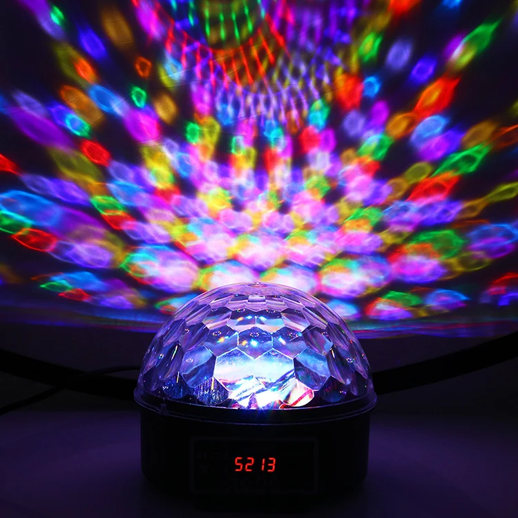 DMX512 RGB Премиум Звуковое управление сценический светильник светодиодный 27 Вт 9 светодиодный S RGB Магическая хрустальная лампа-шар Диско светильник лазерный Свадебный домашний вечерние Ласе