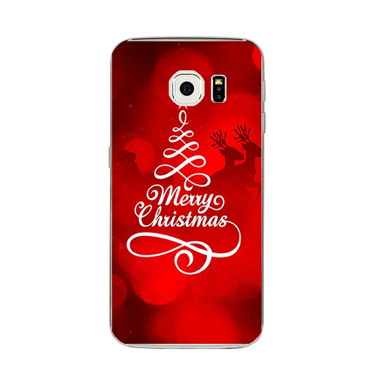 Силиконовый чехол для Galaxy S6 Edge Plus чехол для телефона для Samsung Galaxy S6 оболочка для C5 C5Pro C5000 крышка с Рождеством узор - Цвет: 9999 09