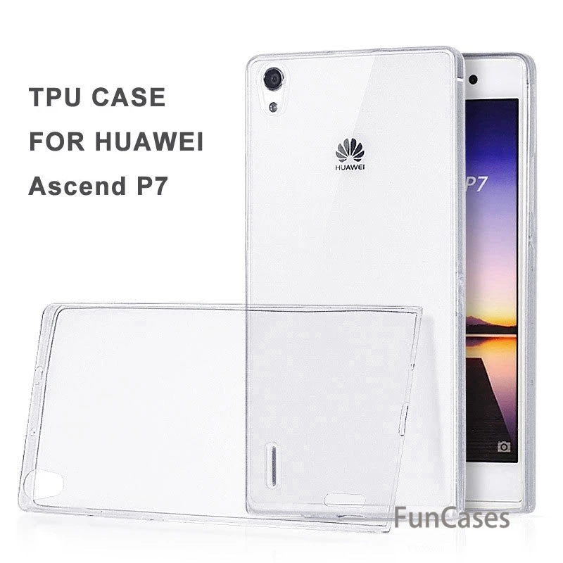 Ультратонкий Мягкий ТПУ прозрачный чехол для huawei P8 Lite P9 P10 lite plus G7 Y6 GT3 Y5 II G8
