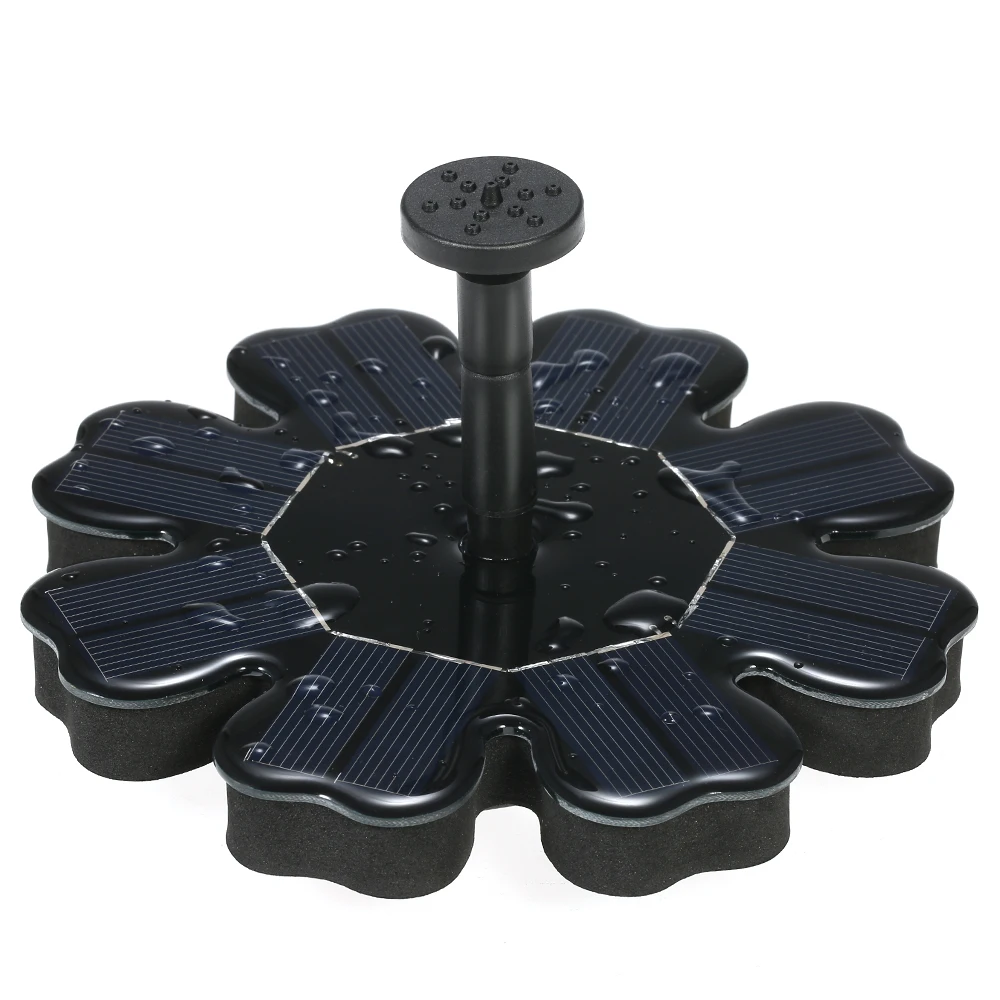 SHGO-Fountain Solar Energy 8V 1.6W Panel Kit Fountain Water Pump Brushless Floating Bird Bath Pond Garden | Строительство и