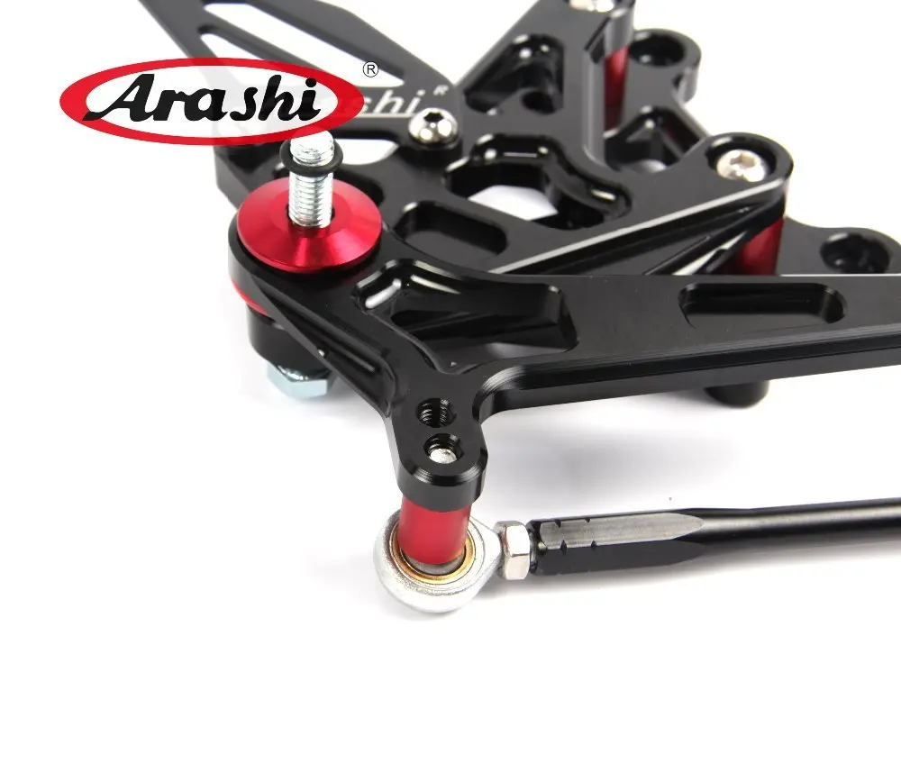 Arashi CNC Rider Настраиваемые подножки колышки для MV AGUSTA Brutale 675 800 Dragster 2012 2013 2014 2015