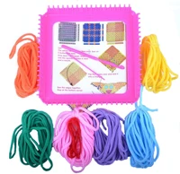 craft weaving loom diy knitting machine yarn loom knitting weaving frame pixel sewing accessories diy sewing tools