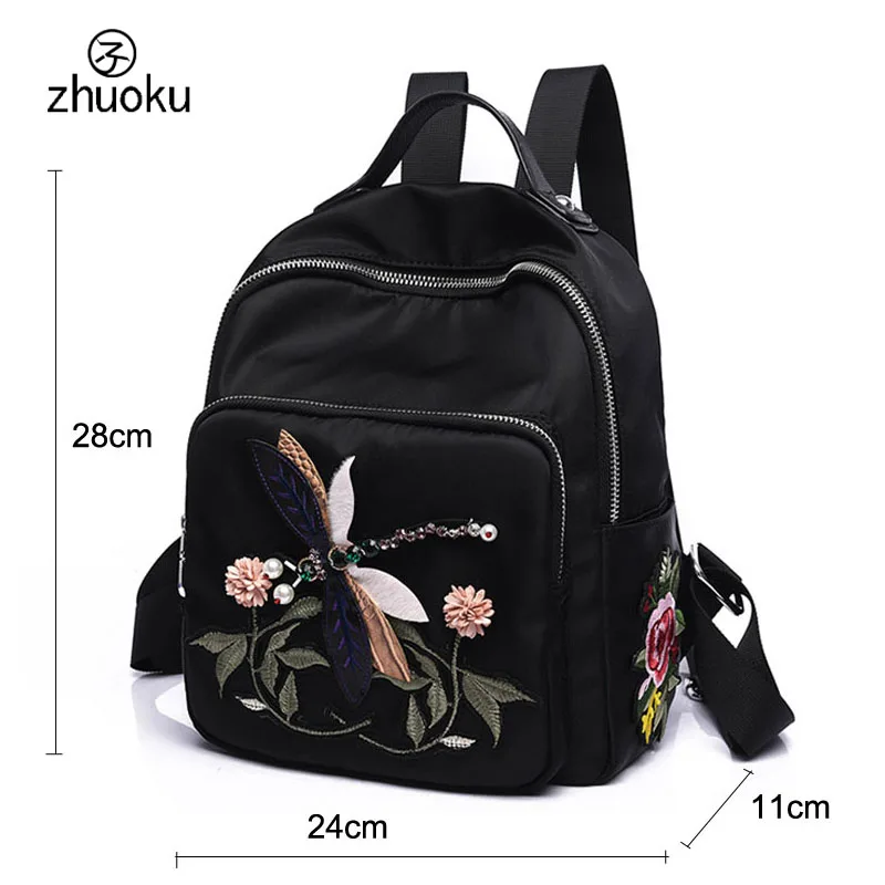 Нейлоновый водонепроницаемый винтажный рюкзак дорожная противокражная сумка 3D