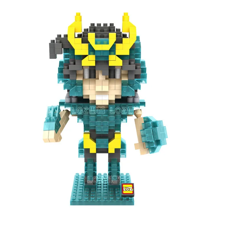 Алмазные частицы собран блок головоломку дракон Shiryu | Игрушки и хобби