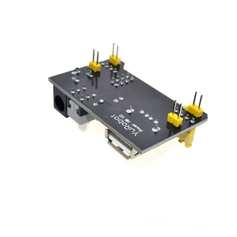 MB102 макетная плата модуль питания 3 V 5V Для Arduino Solderless регулятор напряжения адаптер
