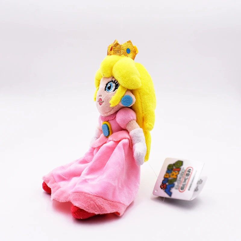Сидя Персик принцесса розовый Плюшевая Кукла Kawaii " мультфильм животных Brinquedos детские игрушки подарок Juguetes отслеживания