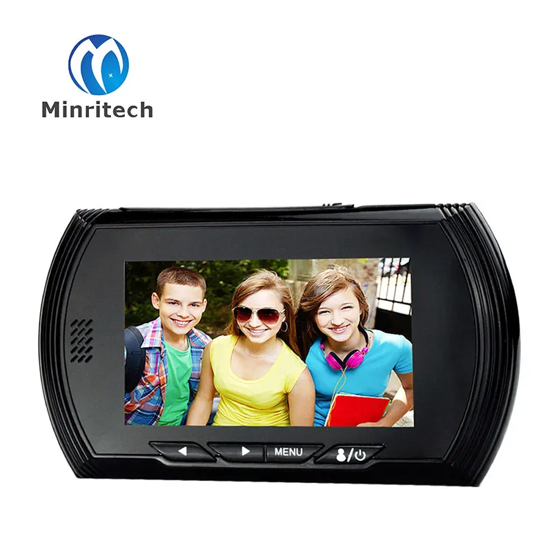 Фирменная Новинка 4.3 дюймов обнаружения движения дверной глазок HD ЖК дисплей