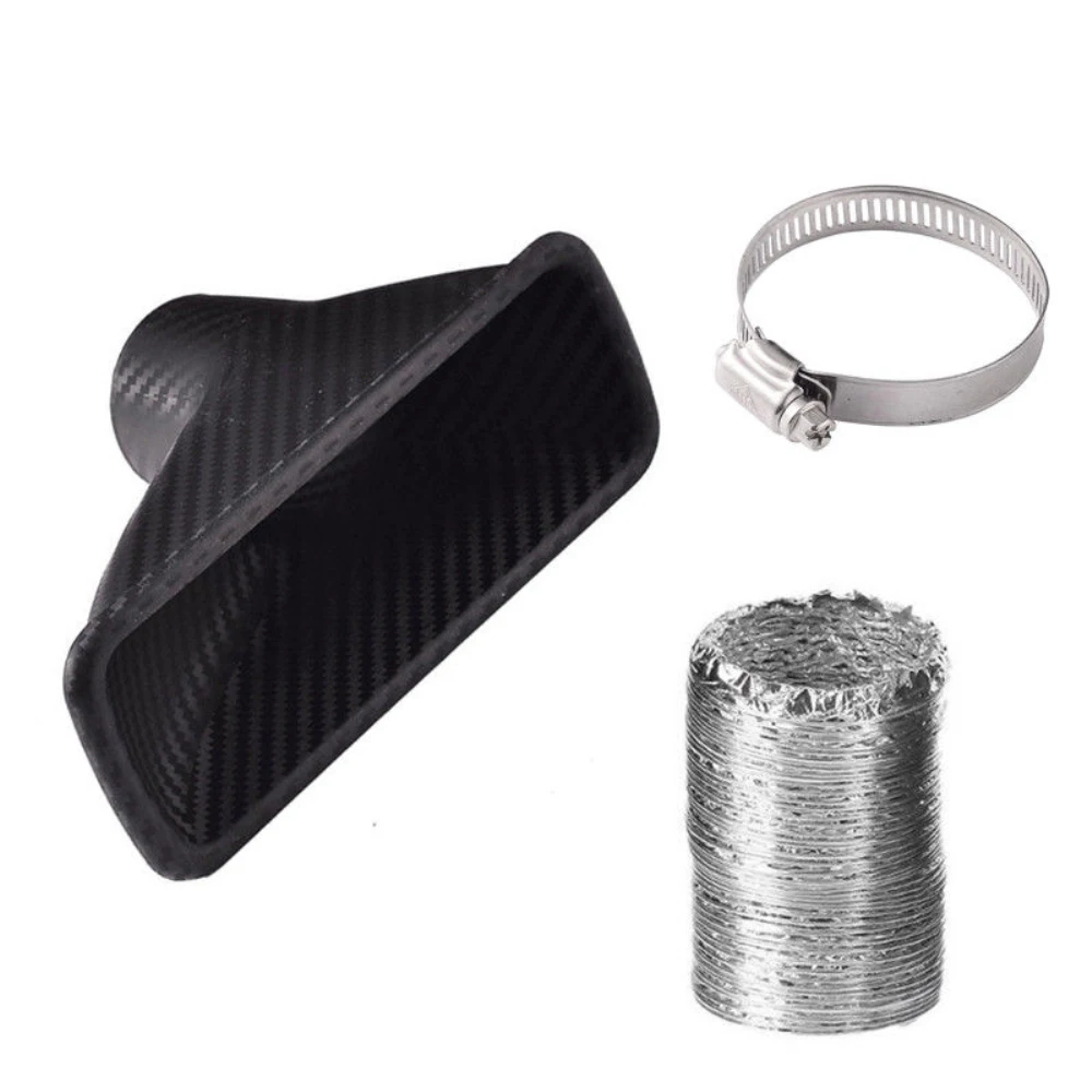 Автомобильный Универсальный турбо воздухозаборный порт комплект Открытие