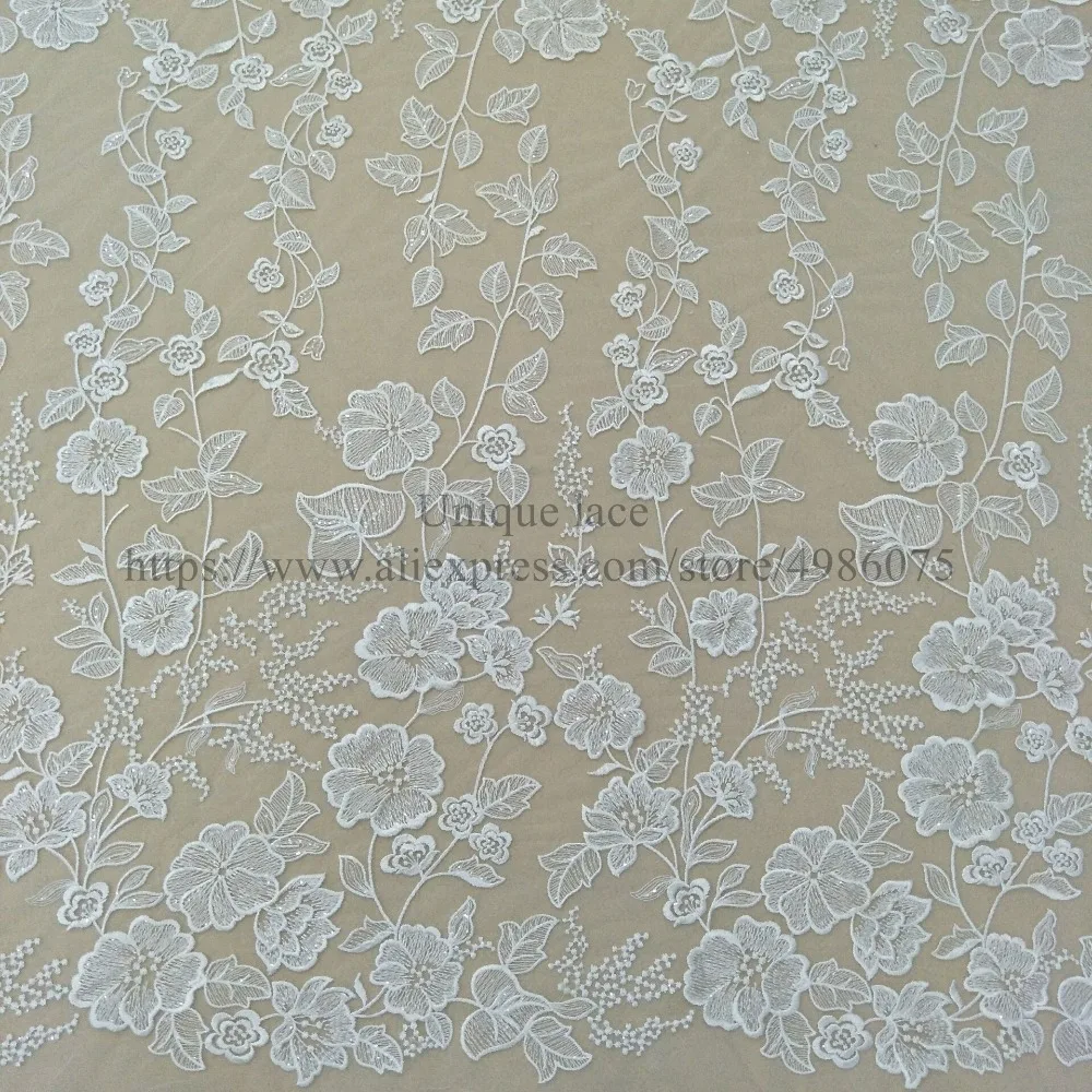 Кружевная ткань с блестками ширина 130 см Сетчатое платье кружевная гипюр